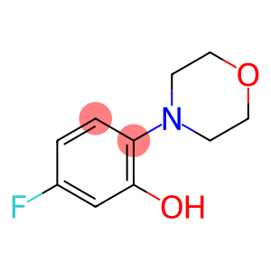 Phenol, 5-fluoro-2-(4-morpholinyl)-