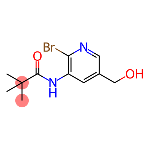 N-(2-Bromo-5-(hydroxymethyl)pyridin-3-yl)-pivalamide