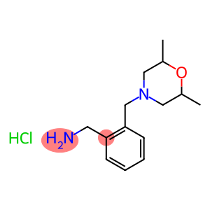 {2-[(2,6-dimethylmorpholin-4-yl)methyl]phenyl}methanamine hydrochloride