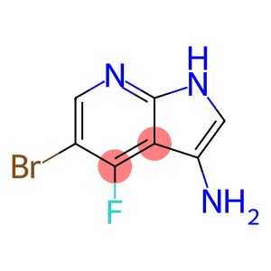 5-bromo-4-fluoro-1H-pyrrolo[2,3-b]pyridin-3-amine