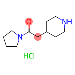 2-(piperidin-4-yl)-1-(pyrrolidin-1-yl)ethan-1-one hydrochloride