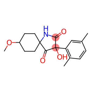 cis-3-(2,5-Dimethylphenyl)-3-hydroxy-8-methoxy-1-azaspiro[4.5]decane-2,4-dione