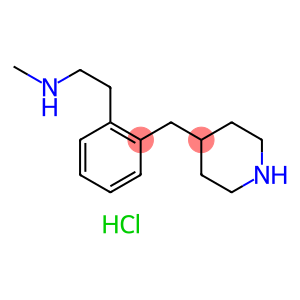 4-{2-[2-(Methylamino)ethyl]benzyl}piperidine dihydrochloride, N-Methyl-2-[(piperidin-4-yl)methyl]phenethylamine dihydrochloride