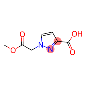 1-(2-甲氧基-2-氧乙基)-1H-吡唑-3-羧酸