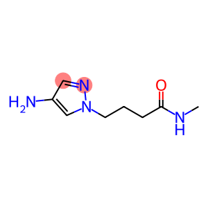 4-(4-amino-1H-pyrazol-1-yl)-N-methylbutanamide(SALTDATA: 2.8HCl)