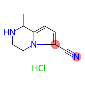 1-甲基-1H,2H,3H,4H-吡咯并[1,2-A]吡嗪-6-甲腈盐酸盐