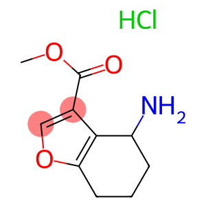 methyl 4-amino-4,5,6,7-tetrahydrobenzofuran-3-carboxylate hydrochloride