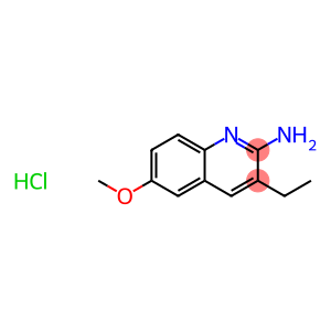 2-Amino-3-ethyl-6-methoxyquinoline hydrochloride