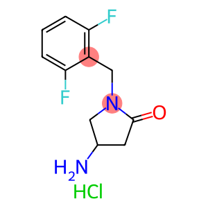 4-AMINO-1-(2,6-DIFLUOROBENZYL)PYRROLIDIN-2-ONE HYDROCHLORIDE