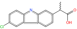 6-Chloro-a-methyl-d3-9H-carbazole-2-acetic Acid