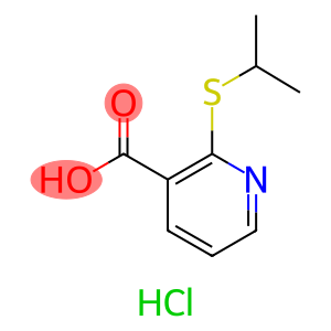 2-(propan-2-ylsulfanyl)pyridine-3-carboxylic acid hydrochloride