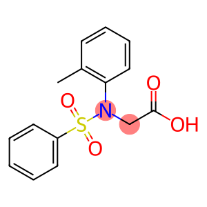 2-[(2-methylphenyl)-phenylsulfonyl-amino]acetic acid