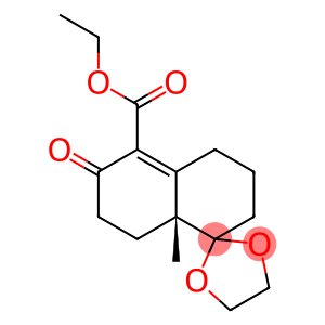 Ethyl-(8a'R)-8a'-methyl-6'-oxo-3',4',6',7',8',8a'-hexahydro-2'H-spiro[1,3-dioxolane-2,1'-naphthalene]-5'-carboxylate