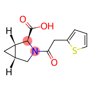 (1S,2S,5R)-3-[2-(thiophen-2-yl)acetyl]-3-azabicyclo[3.1.0]hexane-2-carboxylic acid