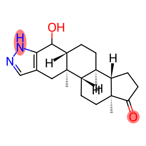 4-Hydroxyprostanozol-17-ketone