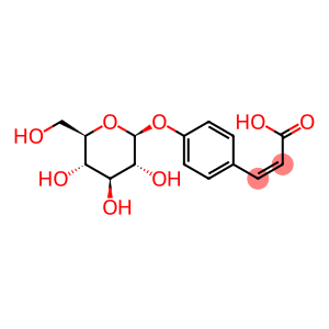 (2Z)-3-[4-(BETA-D-吡喃葡萄糖基氧基)苯基]-2-丙烯酸