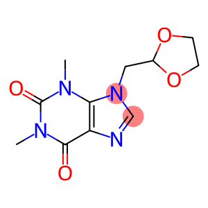 5-((1,3-二氧戊环-2-基)甲基)茶碱