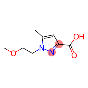 1-(2-Methoxyethyl)-5-methyl-1H-pyrazole-3-carboxylic acid