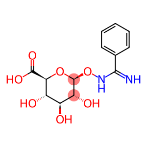 b-D-Glucopyranuronic acid,1-O-[(iminophenylmethyl)amino]- (9CI)