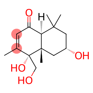 1(4H)-Naphthalenone, 4a,5,6,7,8,8a-hexahydro-4,6-dihydroxy-4-(hydroxymethyl)-3,4a,8,8-tetramethyl-, (4R,4aS,6S,8aS)-