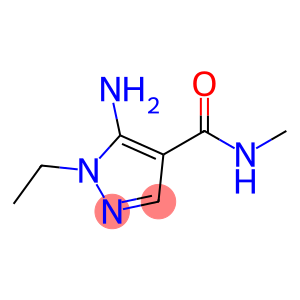 1H-Pyrazole-4-carboxamide, 5-amino-1-ethyl-N-methyl-