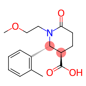 (2S,3S)-1-(2-甲氧基乙基)-6-氧代-2-(邻甲苯基)哌啶-3-羧酸