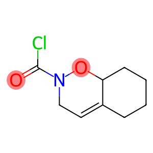 2H-1,2-Benzoxazine-2-carbonyl chloride, 3,5,6,7,8,8a-hexahydro- (9CI)