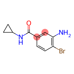 3-AMino-4-broMo-N-cyclopropylbenzaMide