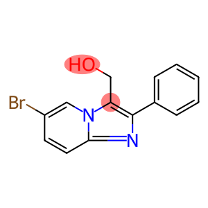 (6-bromo-2-phenylimidazo[1,2-a]pyridin-3-yl)methanol