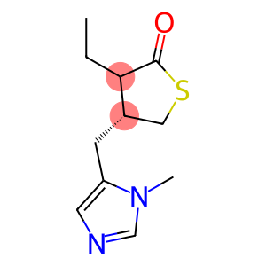 (3S,4R)-3-乙基-4-((1-甲基-1H-咪唑-5-基)甲基)二氢噻吩-2(3H)-酮