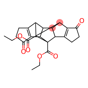 diethyl 1,2,3,3b,4a,5,6,7,8,8a,8b,9-dodecahydro-1,5-dioxo-4,8,9-metheno-4H-cyclopenta(1,2-a:4,3-a')dipentalene-4,10-dicarboxylate