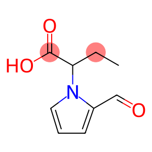 1H-Pyrrole-1-acetic acid, α-ethyl-2-formyl-