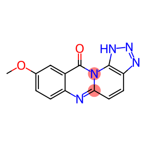 1,2,3-Triazolo[4',5':5,6]pyrido[2,1-b]quinazolin-11(1H)-one, 9-methoxy-
