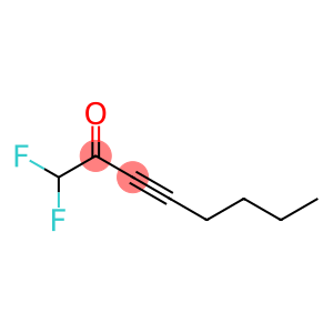 3-Octyn-2-one,  1,1-difluoro-