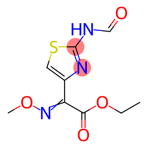 (Z)-ethyl 2-(2-formamidothiazol-4-yl)-2-(methoxyimino)acetate