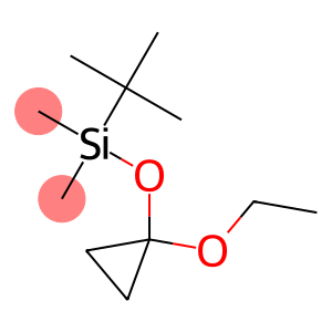 Silane, (1,1-dimethylethyl)[(1-ethoxycyclopropyl)oxy]dimethyl- (9CI)