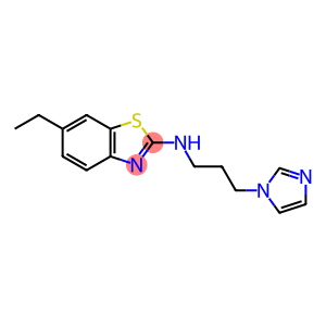 6-Ethyl-N-[3-(1H-imidazol-1-yl)propyl]-1,3-benzothiazol-2-amine
