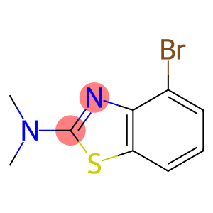 2-Benzothiazolamine, 4-bromo-N,N-dimethyl-