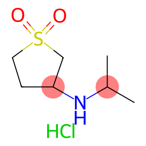 N-Isopropyltetrahydrothiophen-3-amine 1,1-dioxide hydrochloride