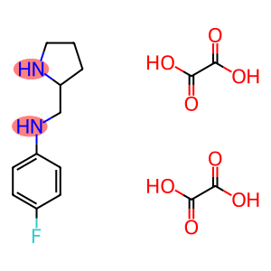 4-Fluoro-N-(2-pyrrolidinylmethyl)aniline dioxalate