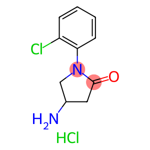 4-amino-1-(2-chlorophenyl)pyrrolidin-2-one hydrochloride