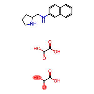 N-(Pyrrolidin-2-ylmethyl)naphthalen-2-amine dioxalate