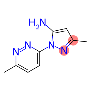 1H-Pyrazol-5-amine, 3-methyl-1-(6-methyl-3-pyridazinyl)-