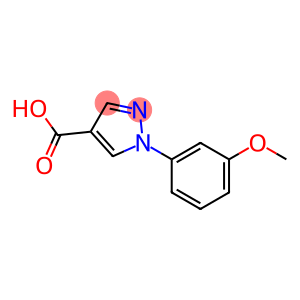 1-(3-Methoxyphenyl)-1H-pyrazole-4-carboxylic acid