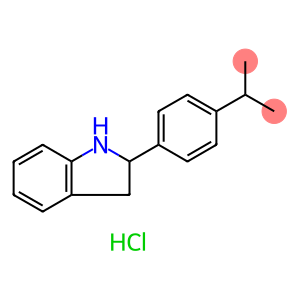 2-(4-Isopropylphenyl)indoline, HCl