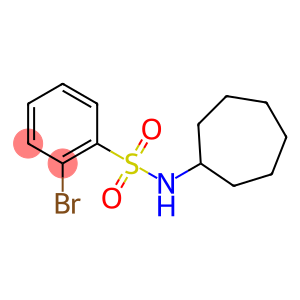 2-Bromo-N-cycloheptylbenzenesulfonamide, 97%