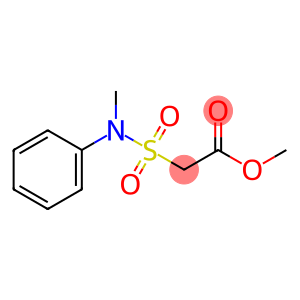 Acetic acid, 2-[(methylphenylamino)sulfonyl]-, methyl ester