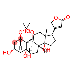 Card-20(22)-enolide, 3,5,11,14-tetrahydroxy-1,19-[(1-methylethylidene)bis(oxy)]-, (1β,3β,5β,11α)-