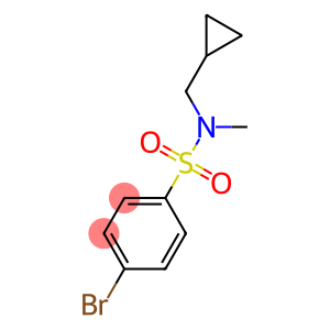 4-bromo-N-(cyclopropylmethyl)-N-methylbenzenesulfonamide