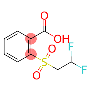 2-(2,2-difluoroethanesulfonyl)benzoic acid